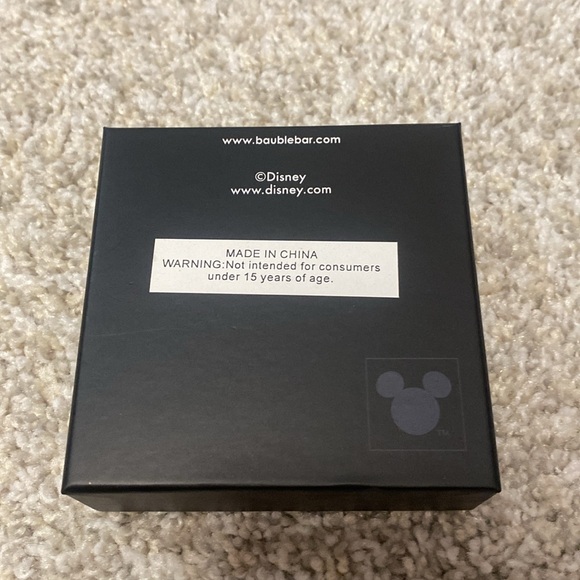 NWT Disney x Baublebar Minnie Mouse Halloween Cat Ears Purple Bow Stud Earrings - Picture 5 of 7